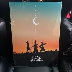 Samurai metal poster anime